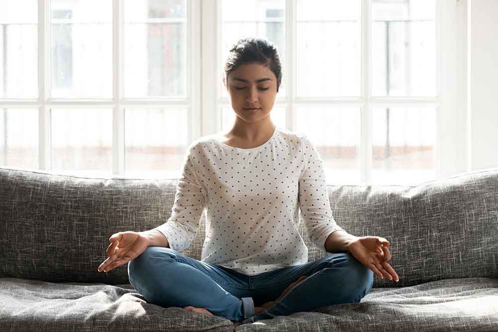 Woman Meditating