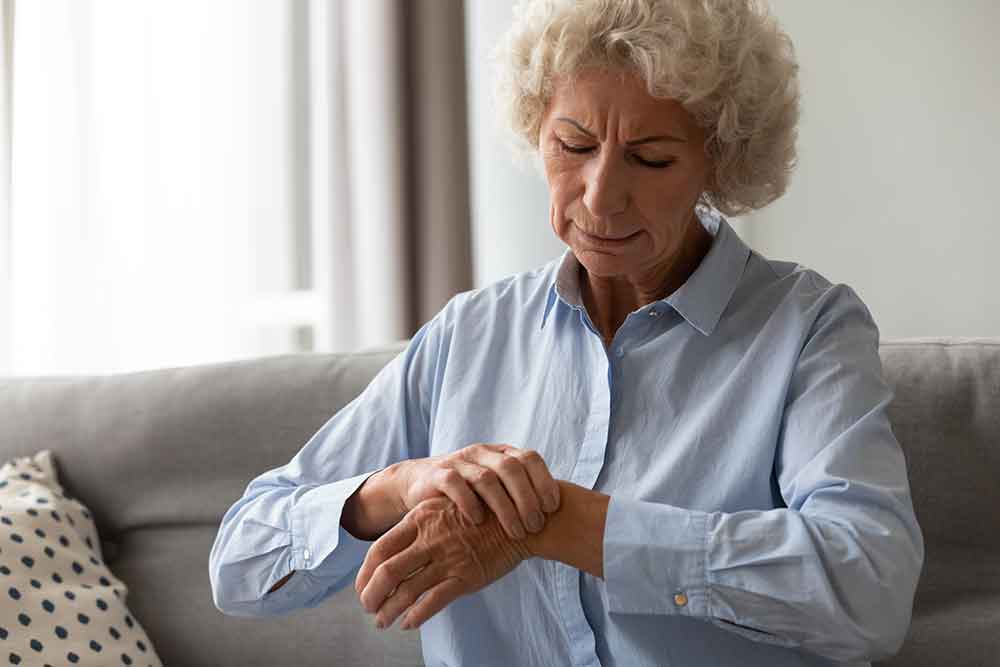 Woman With Painful Wrist